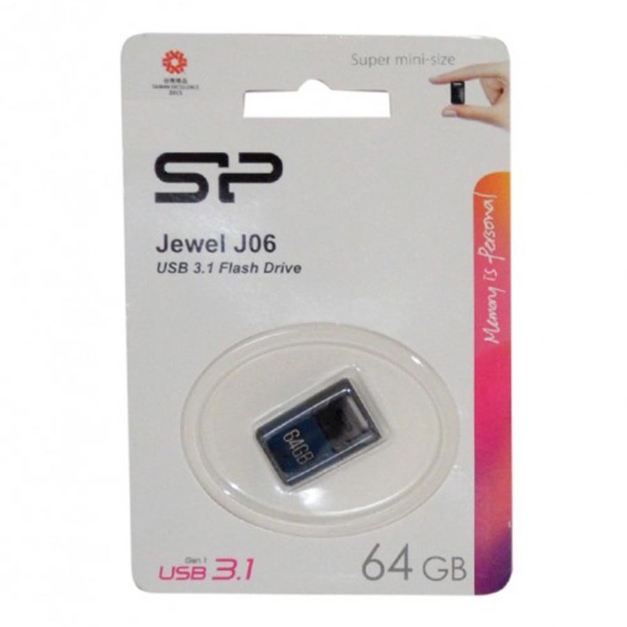 فلش مموری 64 گیگابایت USB 3.1 سیلیکون پاور مدل Jewel J06