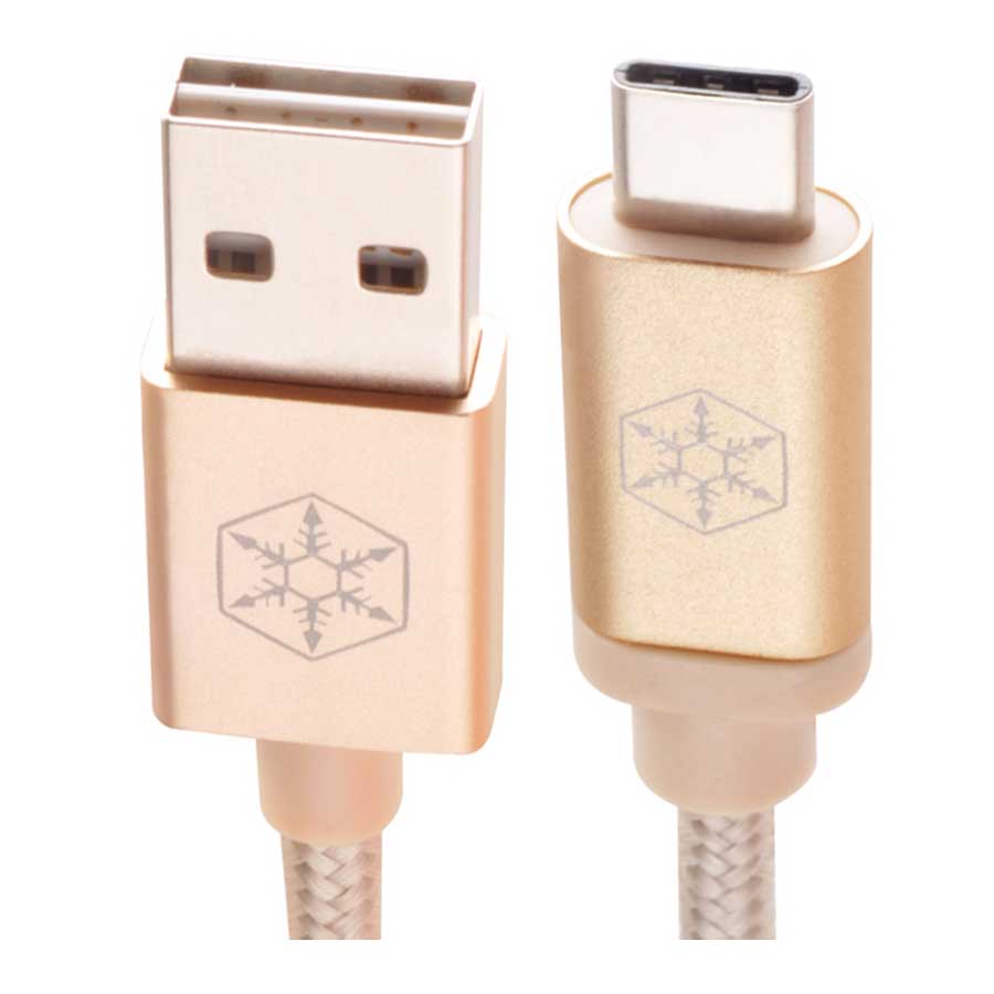 کابل تبدیل 1.8 متری USB-A به USB-C سیلوراستون مدل SST-CPU04