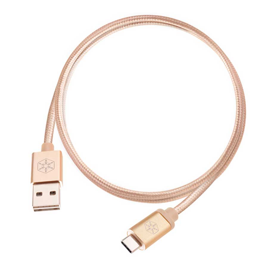 کابل تبدیل 1.8 متری USB-A به USB-C سیلوراستون مدل SST-CPU04