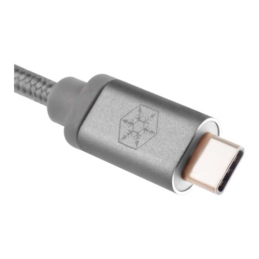 کابل تبدیل 1.8 متری USB-A به USB-C سیلوراستون مدل SST-CPU04