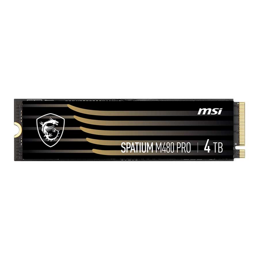 اس اس دی 4 ترابایت ام اس آی مدل SPATIUM M480 PRO PCIe 4.0 NVMe M.2 2280