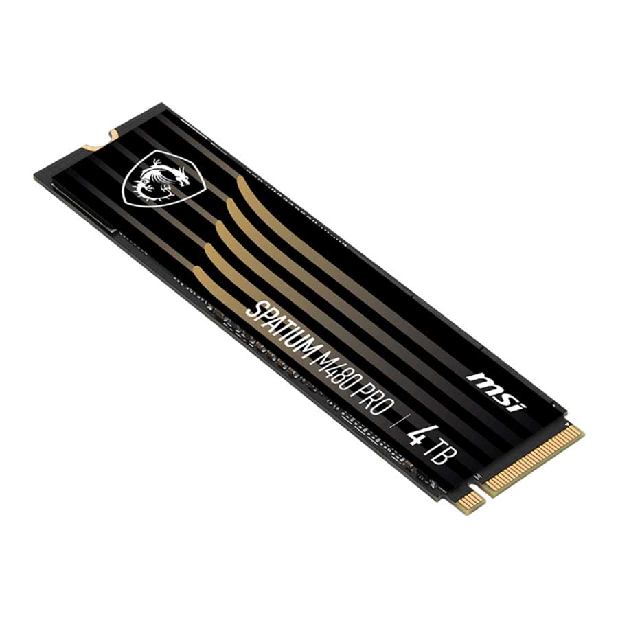 اس اس دی 4 ترابایت ام اس آی مدل SPATIUM M480 PRO PCIe 4.0 NVMe M.2 2280