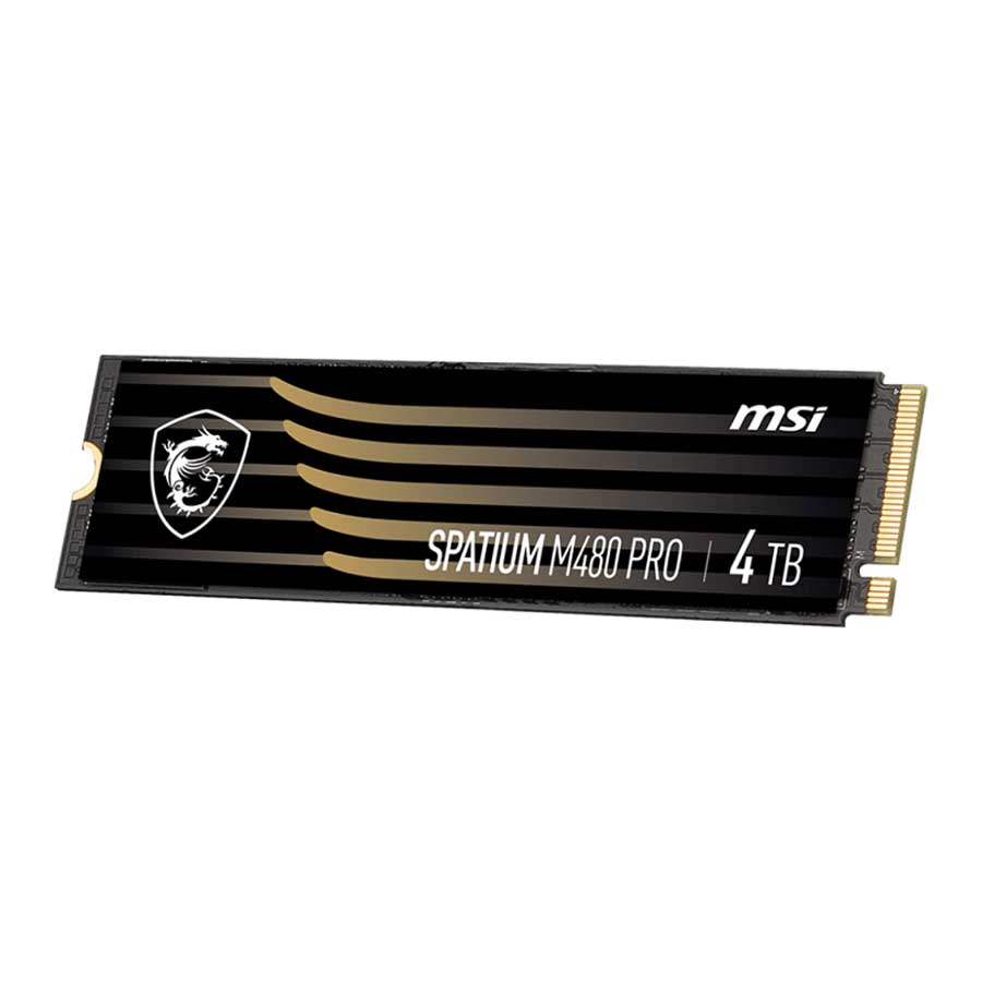 اس اس دی 4 ترابایت ام اس آی مدل SPATIUM M480 PRO PCIe 4.0 NVMe M.2 2280