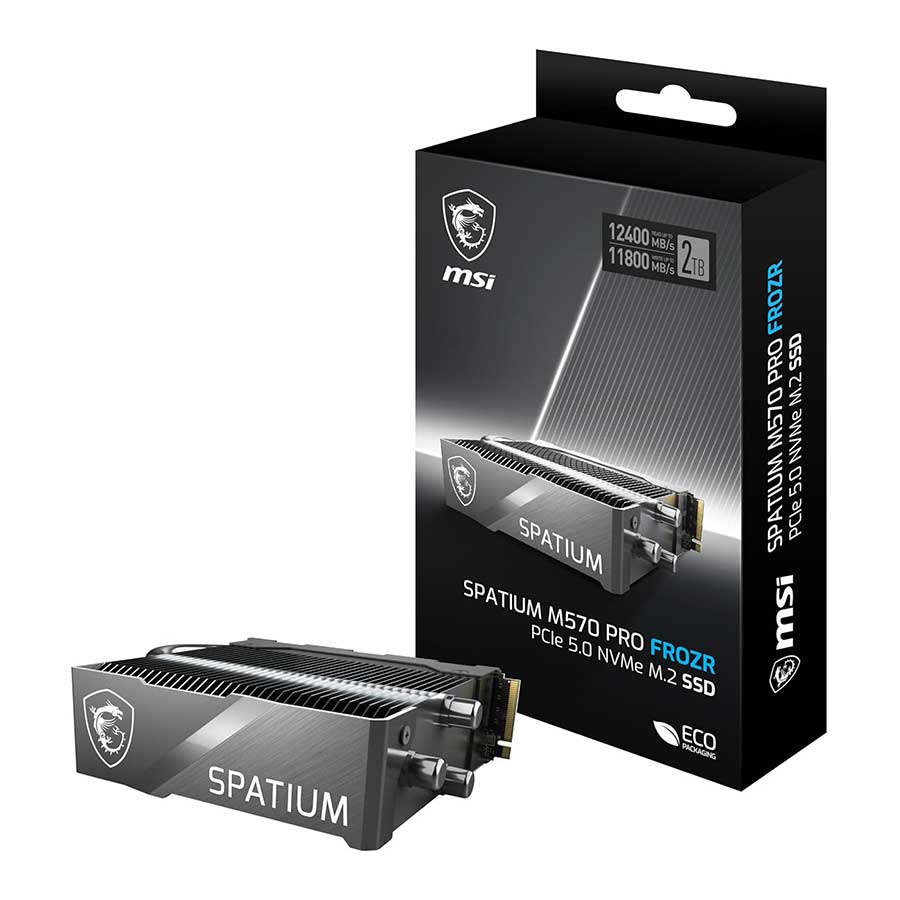 اس اس دی ام اس آی مدل SPATIUM M570 PRO PCIe 5.0 NVMe M.2 FROZR