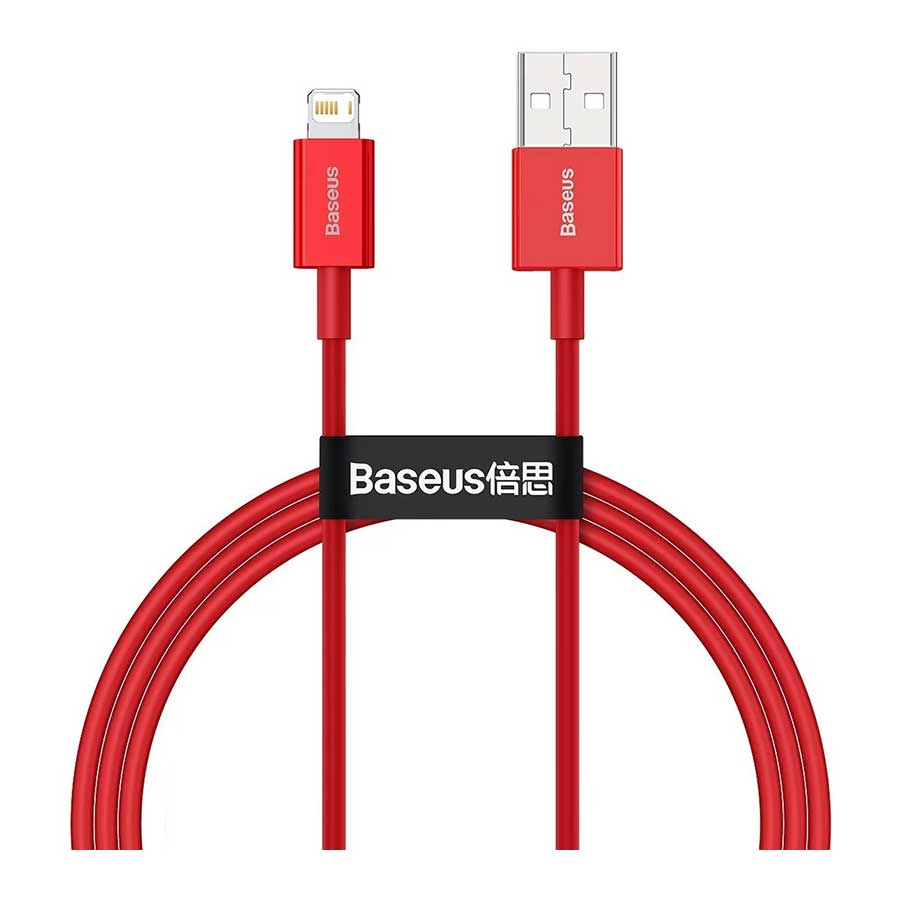 کابل 1 متری تبدیل USB به لایتنینگ بیسوس مدل Superior CALYS-A09