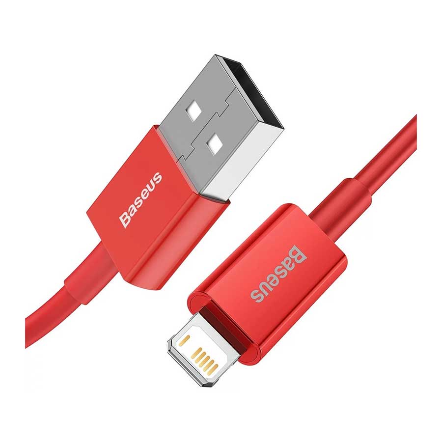 کابل 1 متری تبدیل USB به لایتنینگ بیسوس مدل Superior CALYS-A09