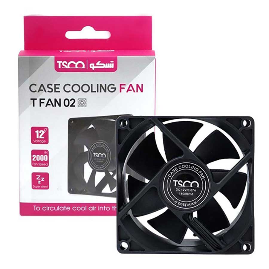 فن خنک کننده کیس تسکو مدل T FAN 02