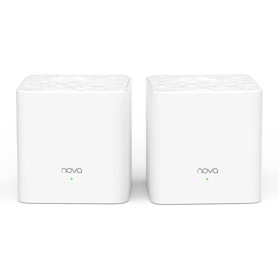 Nova MW3 روتر بیسیم گیگابیت و دوباند AC1200 تندا مدل Nova MW3 پک 2 عددی