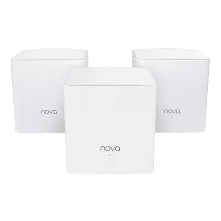 Nova MW5c روتر بیسیم دوباند AC1200 تندا مدل Nova MW5c پک 3 عددی