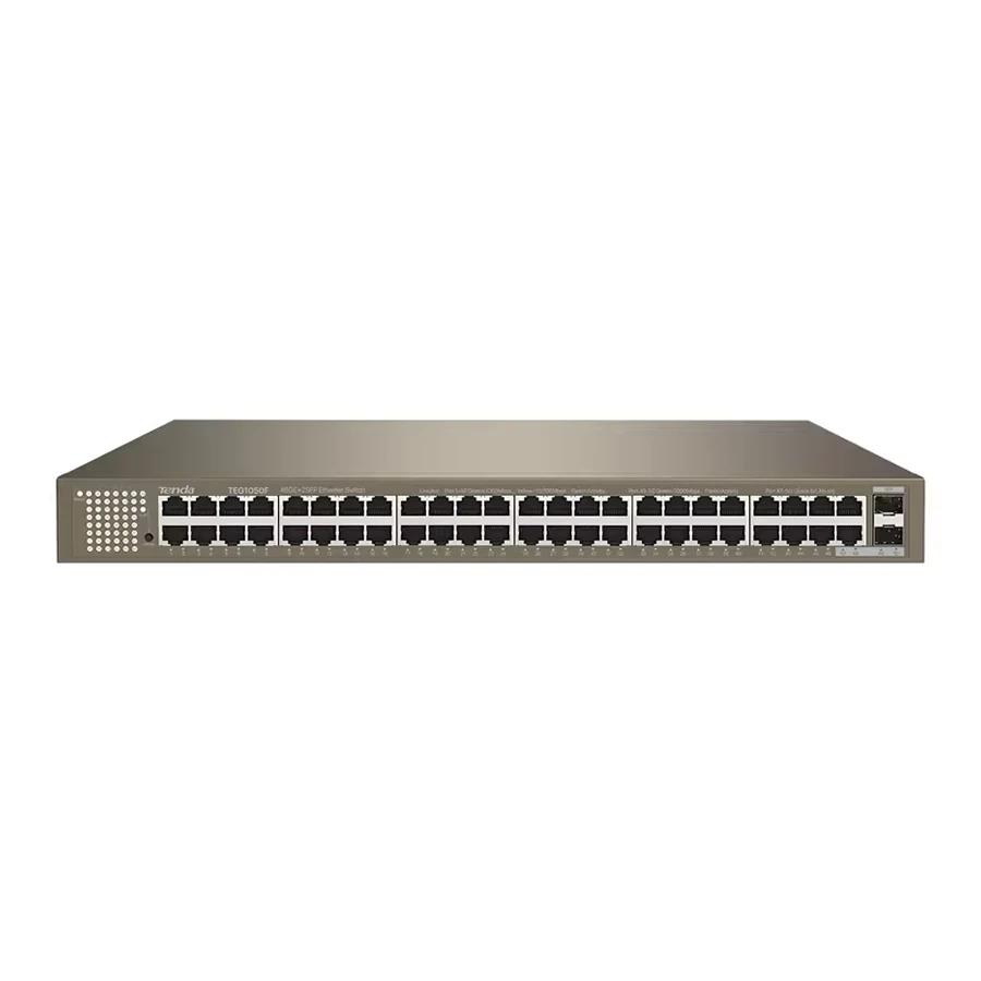 Tenda TEG1050F 48-ports Gigabit Ethernet Unmanaged Switch سوييچ 48 پورت گيگابيت تندا