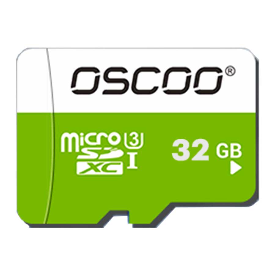 کارت حافظه MicroSDXC اسکو مدل TF Green UHS-I U3 V10 32GB 85MB/s