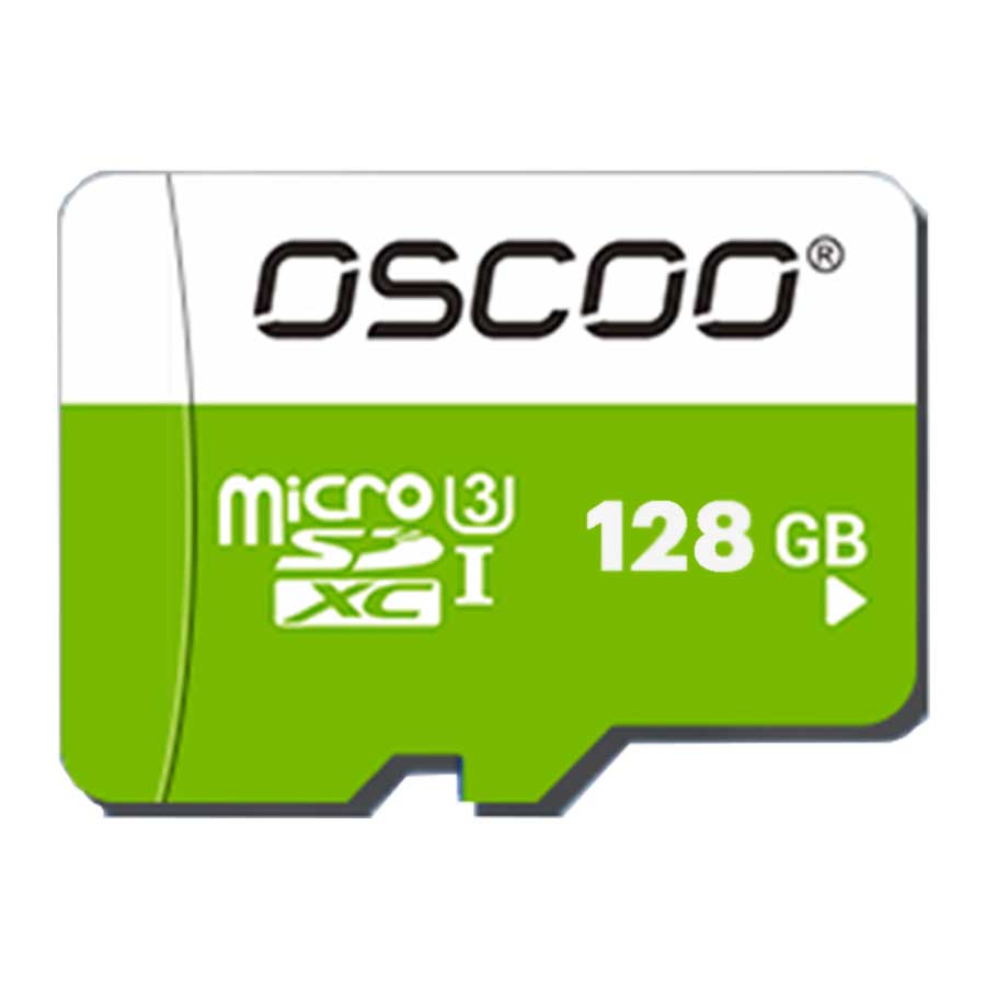 کارت حافظه MicroSDXC اسکو مدل TF Green UHS-I U3 V10 128GB 85MB/s