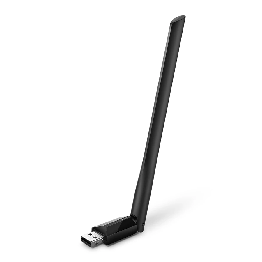 TP-Link Archer T2U Plus AC600 High Gain Wireless Dual Band USB Adapter کارت شبکه بیسیم تی پی لینک