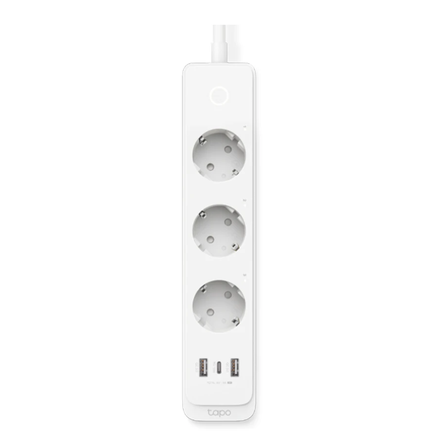 TP-Link Tapo P300 3Port 1.5m Smart Wi-Fi Power Strip چند راهی هوشمند برق 3 پورت 1.5 متری تی پی لینک