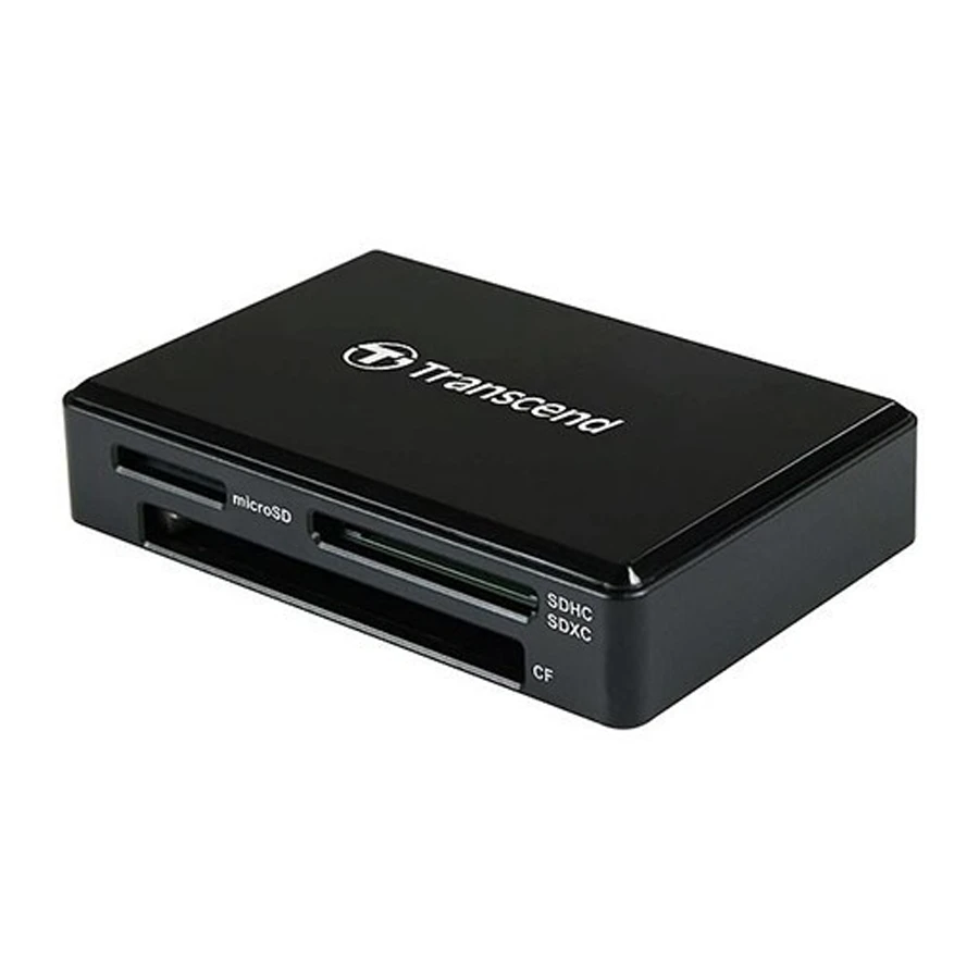 Transcend RDC8 3-in-1 USB-C Multi Card Reader رم ریدر و کارت خوان 3 پورت USB-C ترنسند