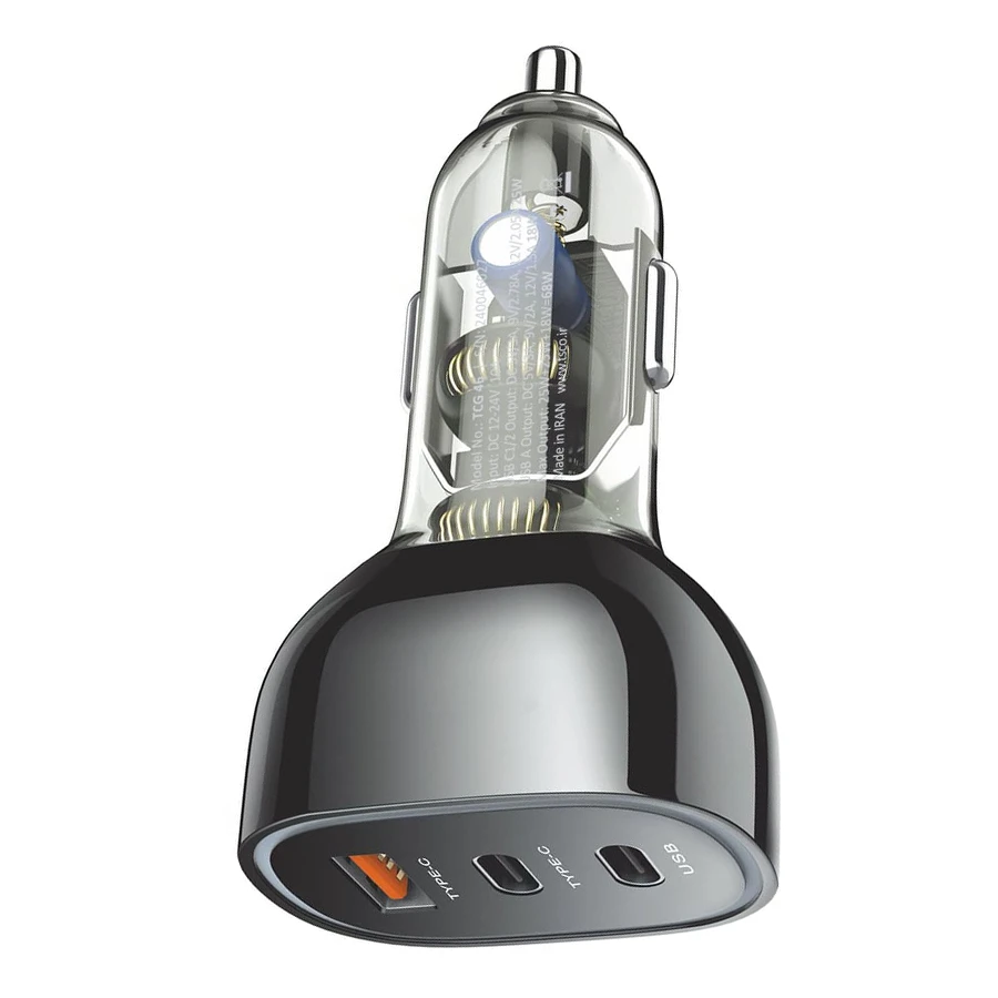 TSCO TCG 46 68W Fast Car Charger شارژر فندکی تسکو