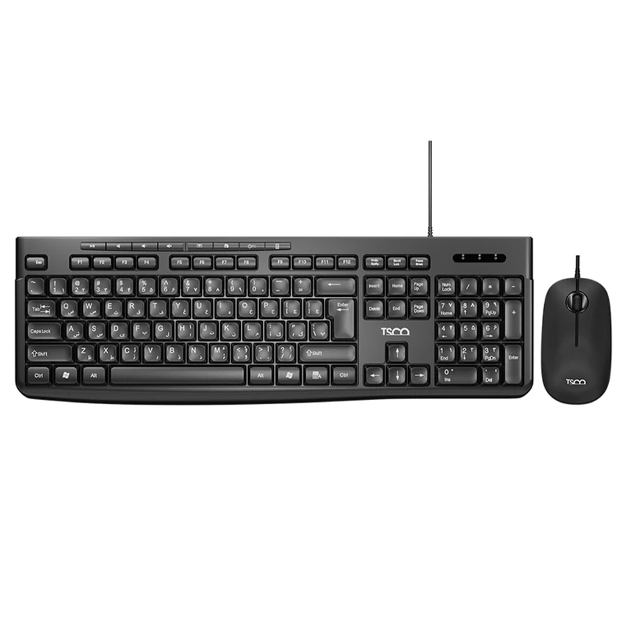 مدل TKM 8057 کیبورد و ماوس باسیم تسکو مدل TKM 8057
