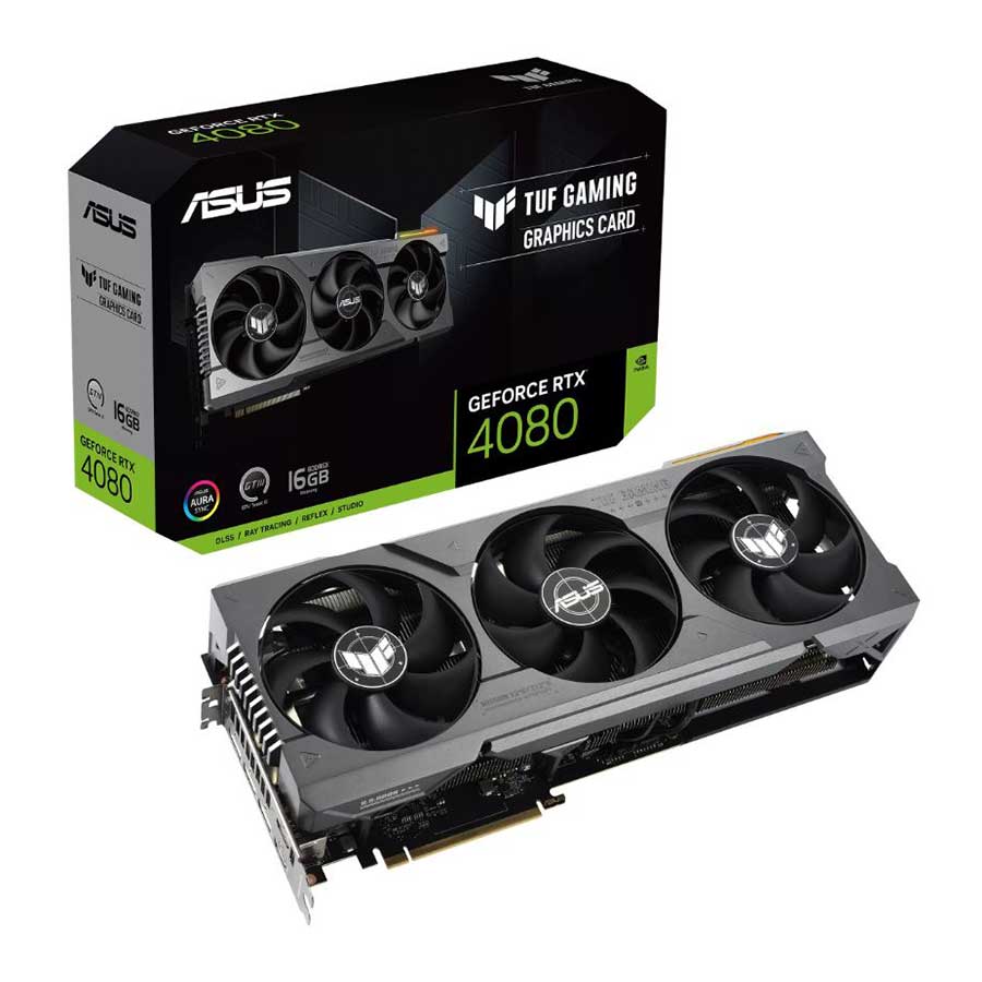 کارت گرافیک ایسوس مدل TUF Gaming GeForce RTX4080 16GB GDDR6X