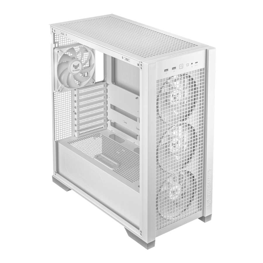 کیس کامپیوتر ایسوس مدل TUF GAMING GT302 ARGB WHITE