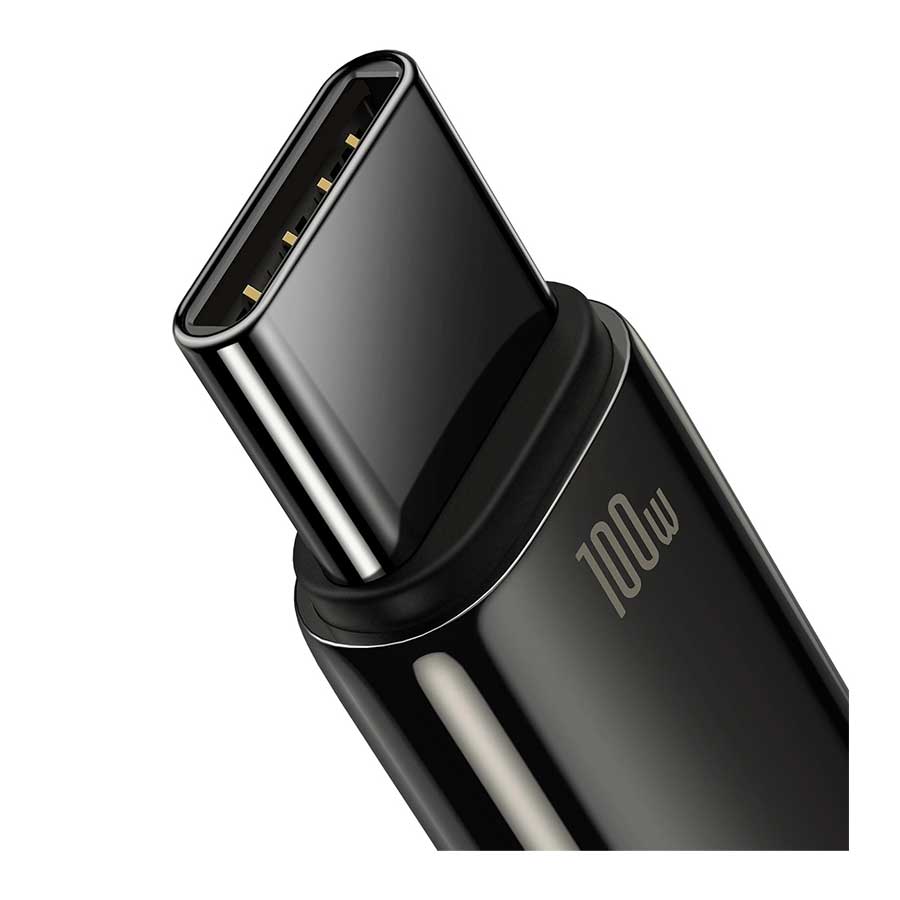 کابل تبدیل 2 متری USB به USB-C بیسوس مدل Tungsten CAWJ000101