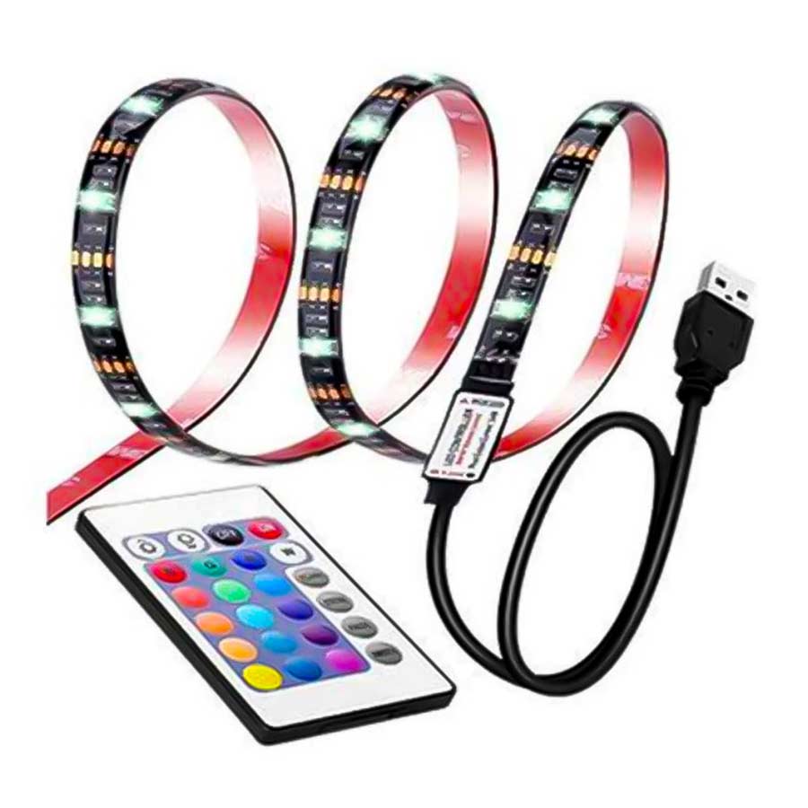 کیت نوار RGB مانیتور و تلویزیون تویستد مایندز LED Strip WIFI طول 2 متر