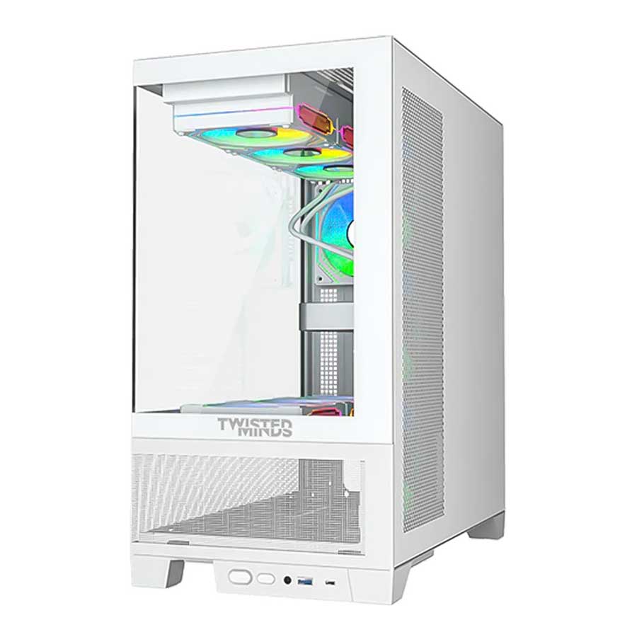 کیس کامپیوتر تویستد مایندز مدل Phantek-07 White