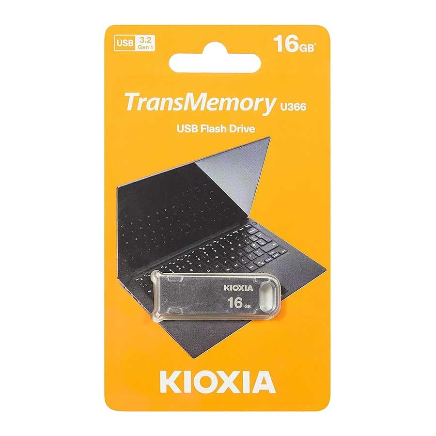 فلش مموری 16 گیگابایت USB 3.2 کیوکسیا مدل TransMemory U366