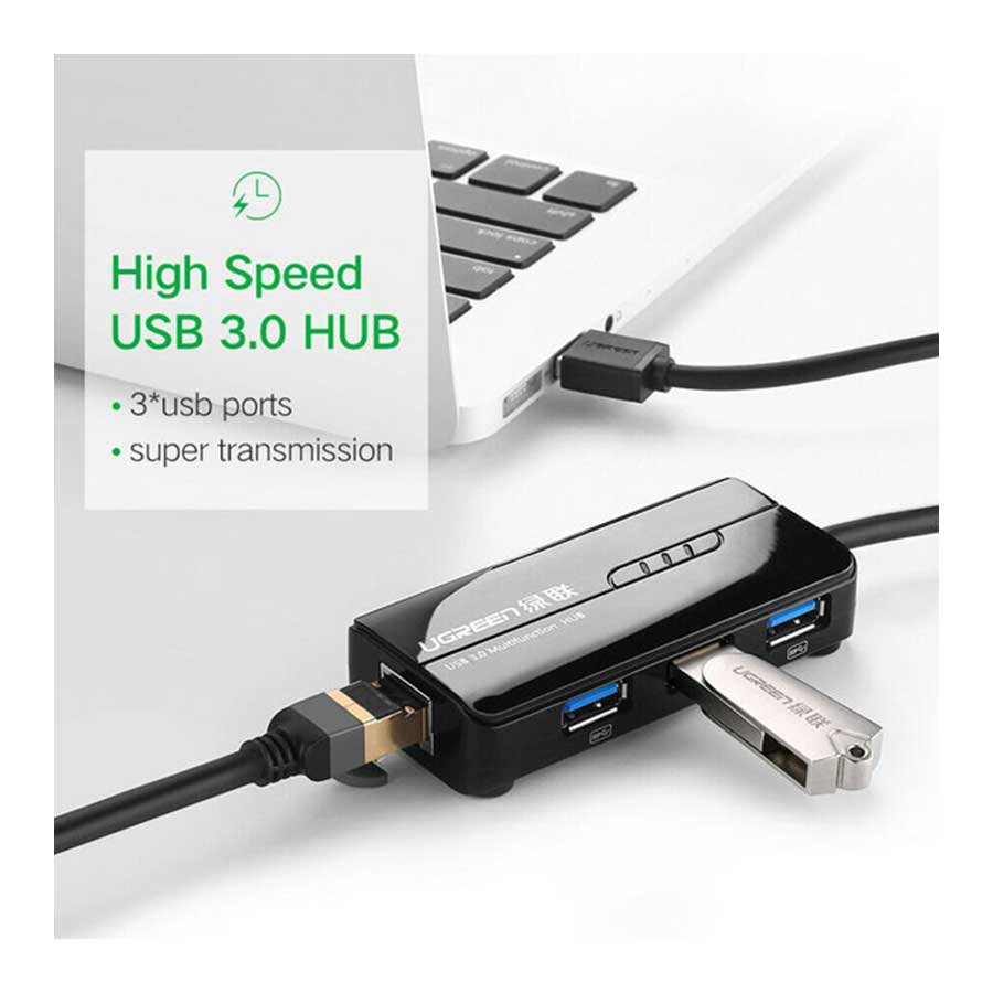 هاب USB 3.0 چهار پورت یوگرین مدل 20265