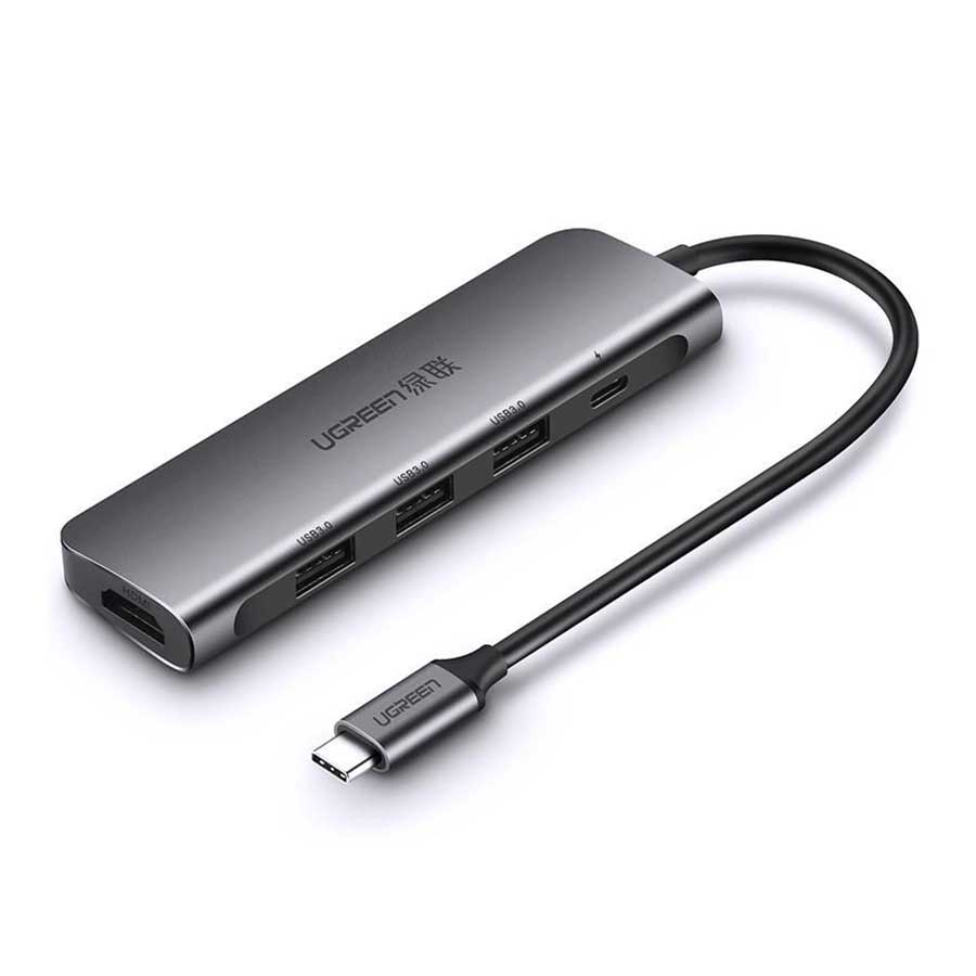 هاب USB-C پنج پورت یوگرین مدل CM136