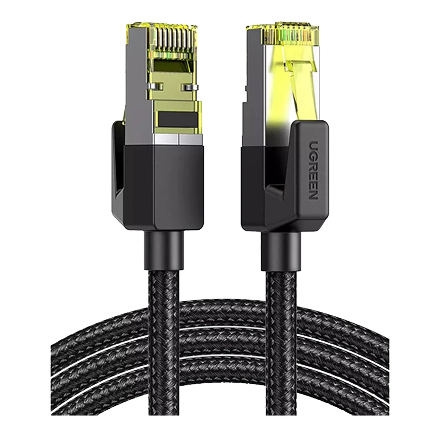 Ugreen NW150 Cat7 Patch Cord 10m Flat Network Cable کابل شبکه 10 متری CAT7 یوگرین
