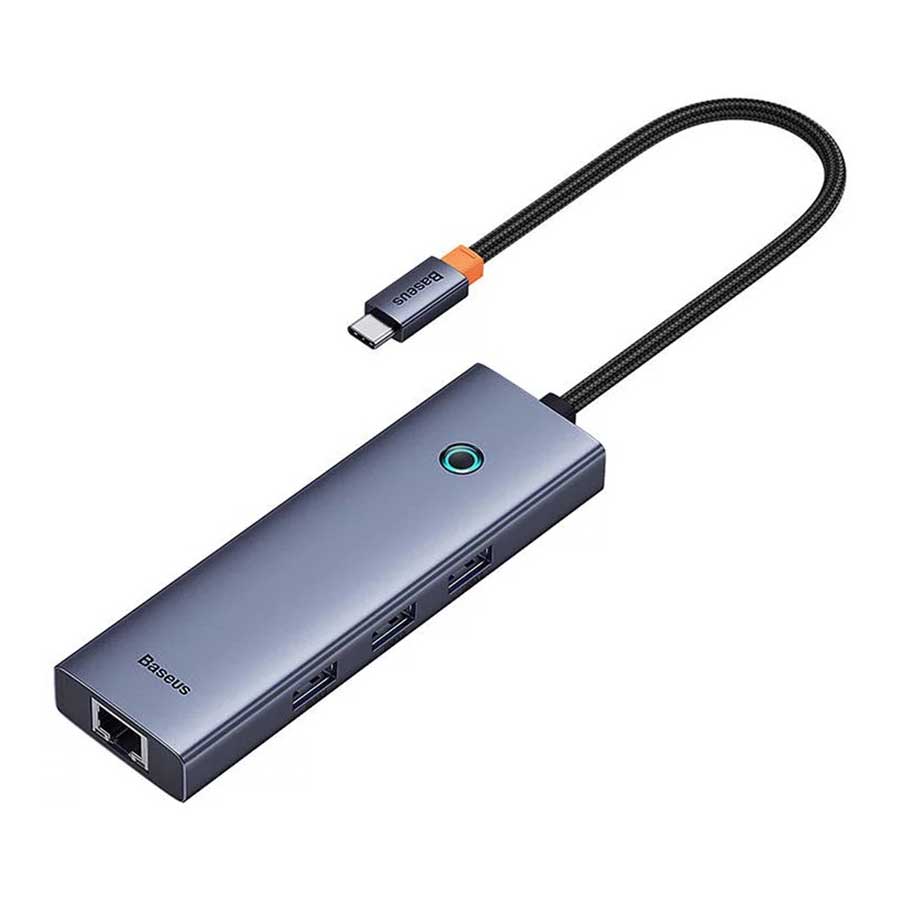 هاب USB-C شش پورت بیسوس مدل UltraJoy B00052802811-00