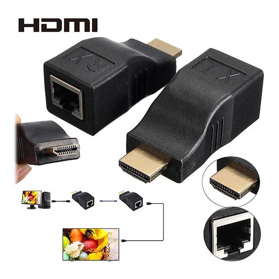 اکستندر HDMI وی نت مدل V-EXHD1330 پشتیبانی تا 30 متر