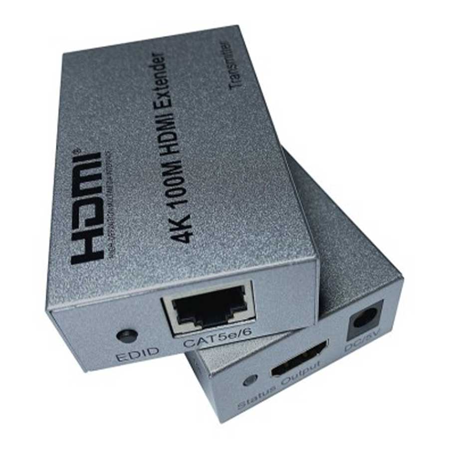 اکستندر HDMI 4K وی نت مدل V-EXHD4100 پشتیبانی تا 100 متر