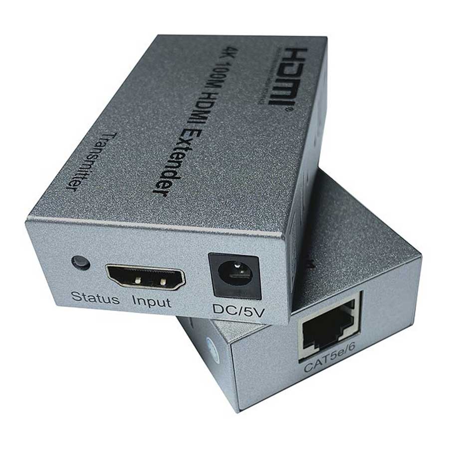 اکستندر HDMI 4K وی نت مدل V-EXHD4100 پشتیبانی تا 100 متر