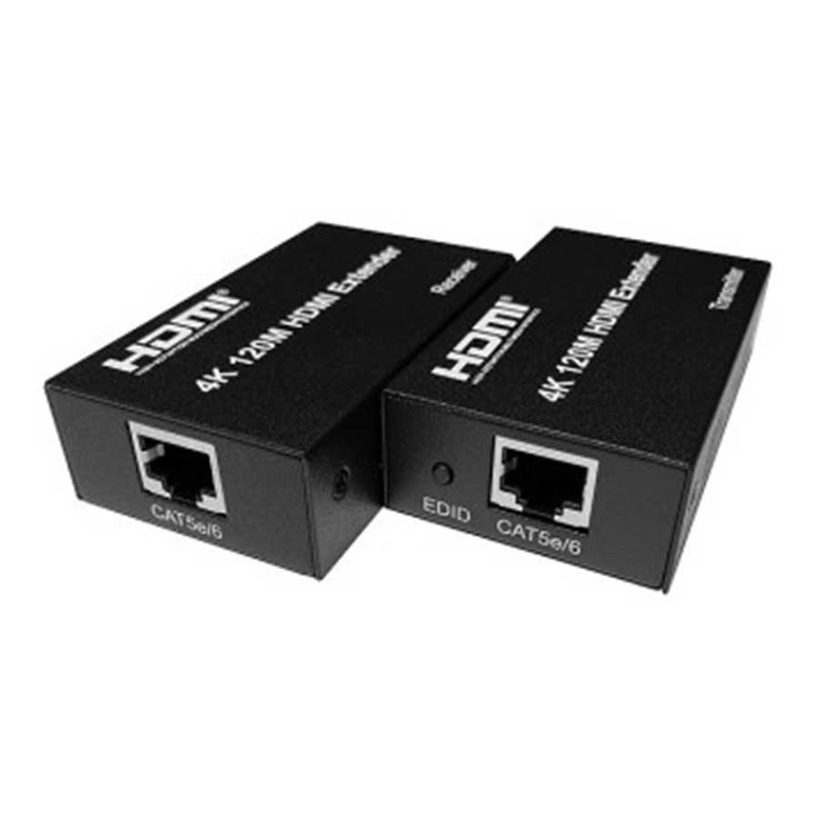 اکستندر HDMI 4K وی نت مدل V-EXHD4120 پشتیبانی تا 120 متر