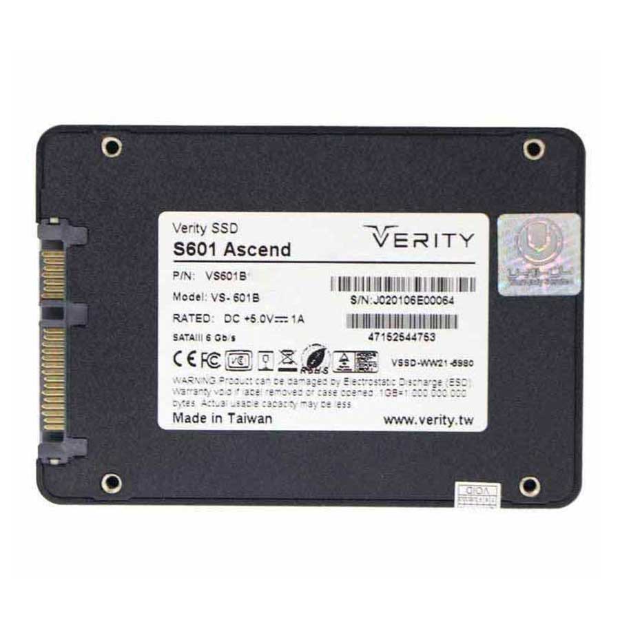 اس اس دی 2.5 اینچ SATA وریتی مدل Ascend S601