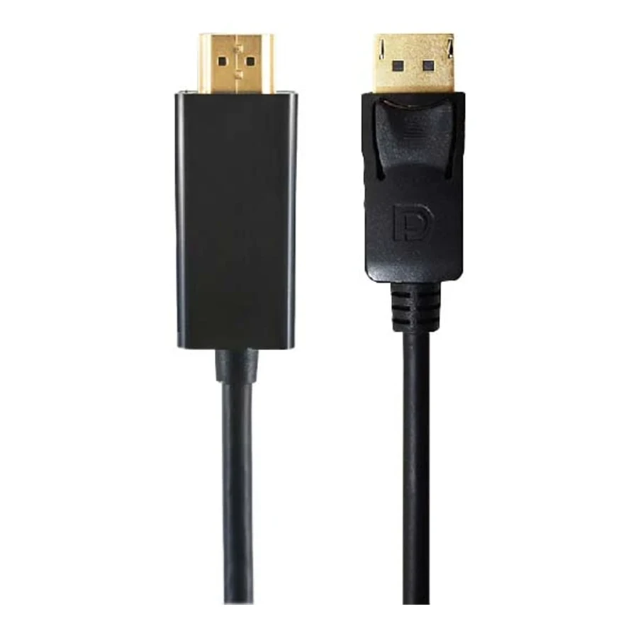 Vnet V-CDPHD4K15 DisplayPort to HDMI 1.5m Adapter کابل تبدیل 1.5 متری وی نت