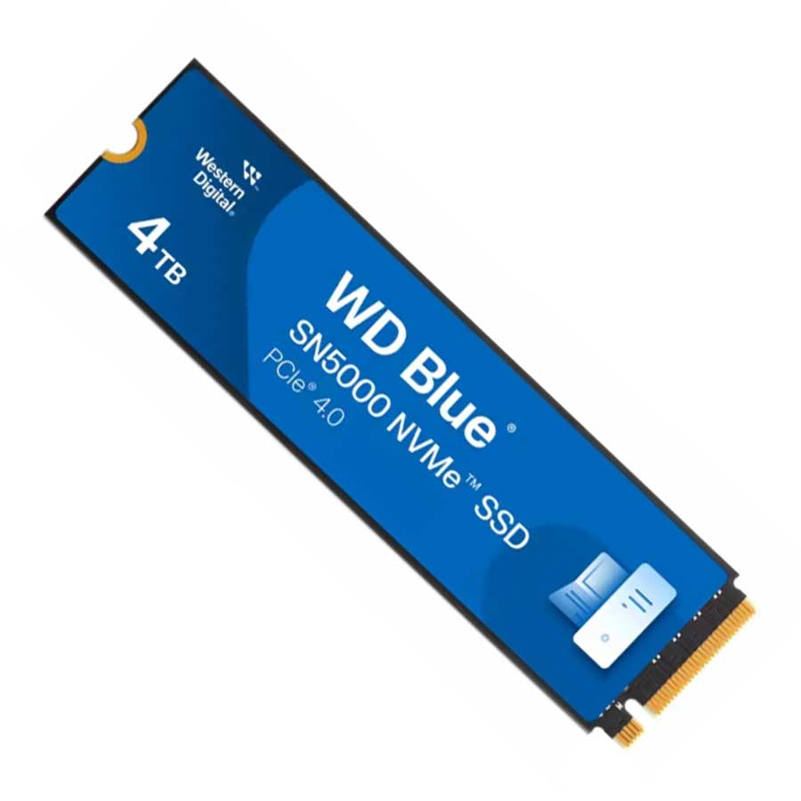 Blue SN5000 M.2 2280 NVMe اس اس دی 4 ترابایت وسترن دیجیتال مدل Blue SN5000 M.2 2280 NVMe