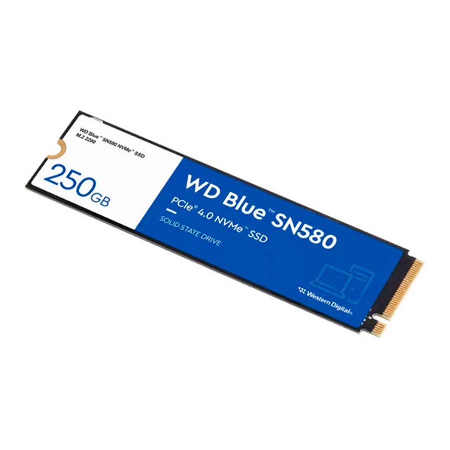 اس اس دی 250 گیگابایت وسترن دیجیتال مدل Blue SN580 NVMe M.2 2280