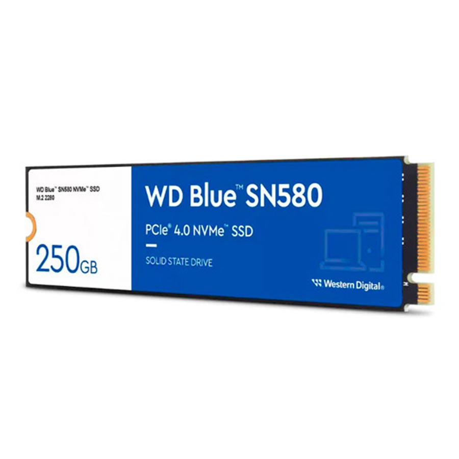 اس اس دی 250 گیگابایت وسترن دیجیتال مدل Blue SN580 NVMe M.2 2280