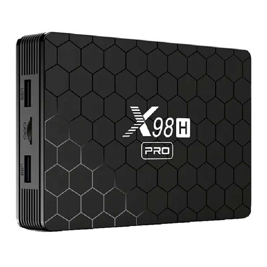 پخش کننده تلویزیون اندروید باکس مدل X98H Pro