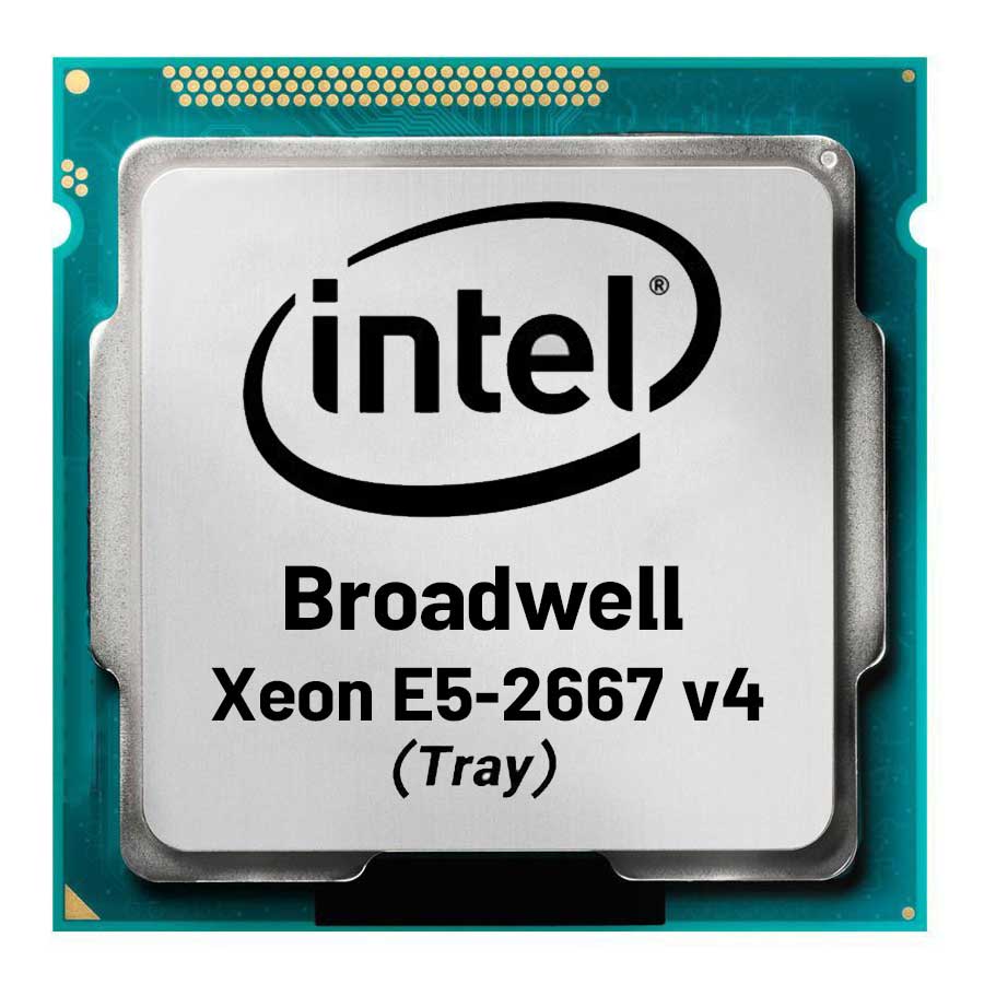 سی پی یو سرور بدون باکس اینتل مدل Xeon E5-2667 v4