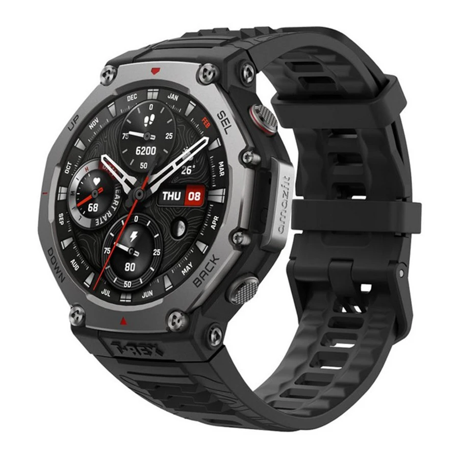 Xiaomi Amazfit T-Rex 3 AMOLED Smart Watch ساعت هوشمند شیائومی