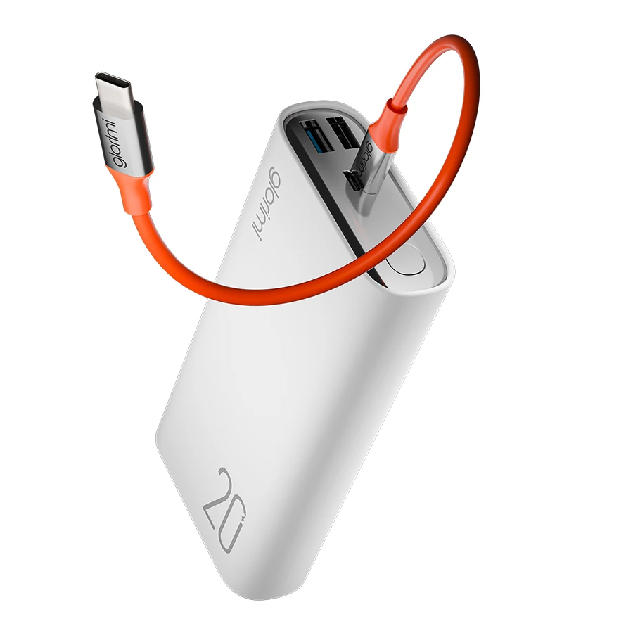 Xiaomi Glorimi LightCore 20000mAh 22.5W Power Bank پاوربانک شیائومی با ظرفیت 20000mAh