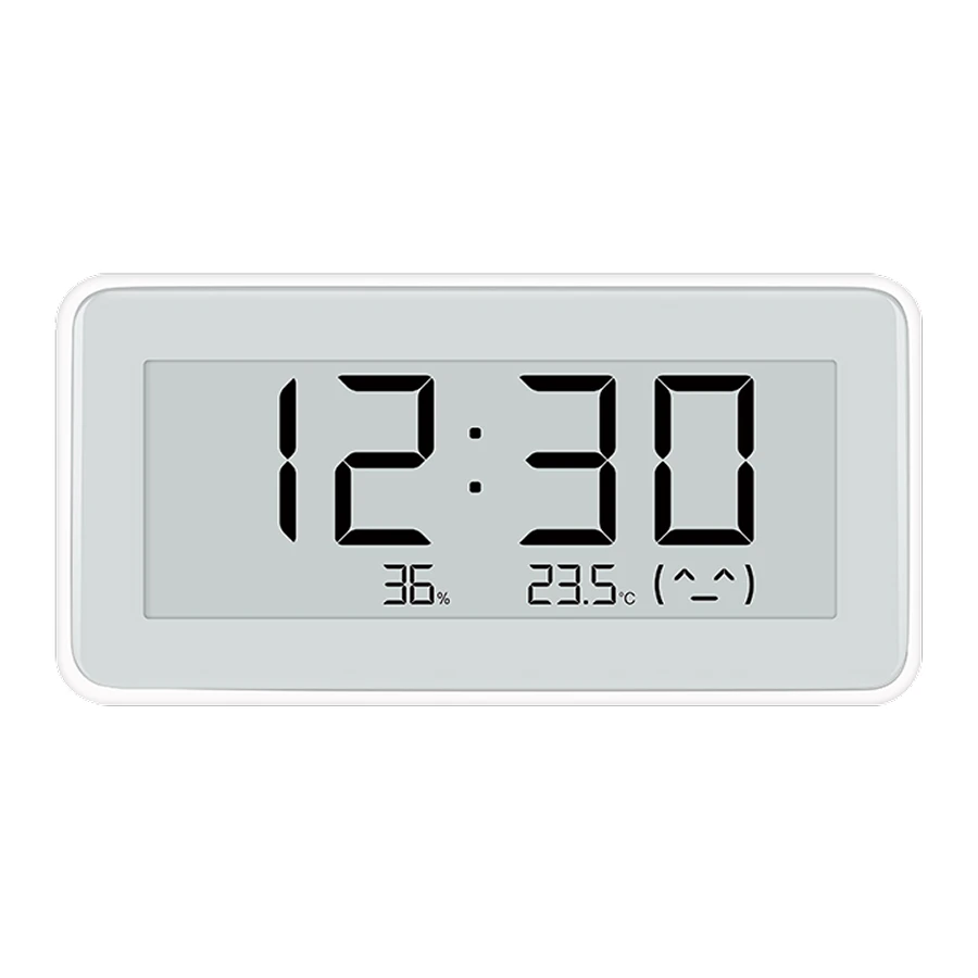 Xiaomi Mijia LYWSD02MMC Temperature and Humidity Monitor Clock Pro ساعت و دماسنج و رطوبت سنج هوشمند شیائومی