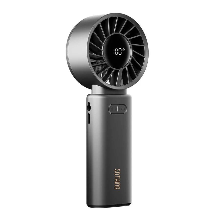 Xiaomi Sothing Engine Z 3600mAh Foldable Handheld Air Fan پنکه شارژی دستی شیائومی یوپین ظرفیت 3600mAh