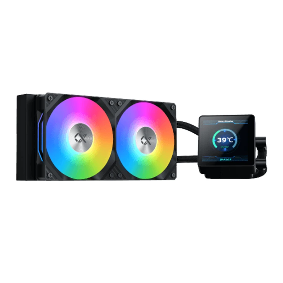Xigmatek CONNECT 240 ARGB Black Liquid Processor Cooler خنک کننده مایع پردازنده زیگماتک