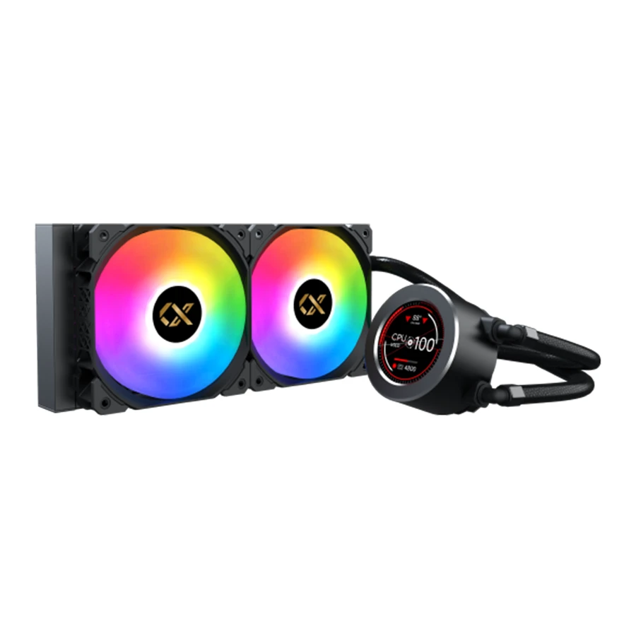 Xigmatek FROZR-O II 240 ARGB Black Liquid Processor Cooler خنک کننده مایع پردازنده زیگماتک