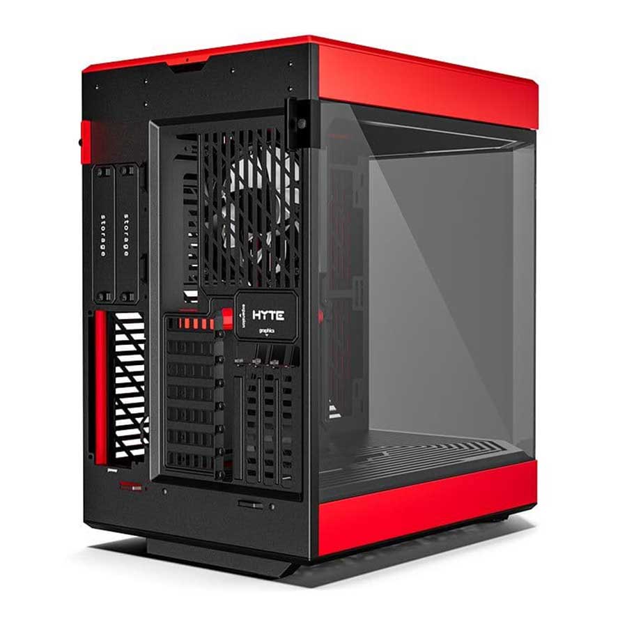 کیس کامپیوتر هایت مدل Y60 Red/Black