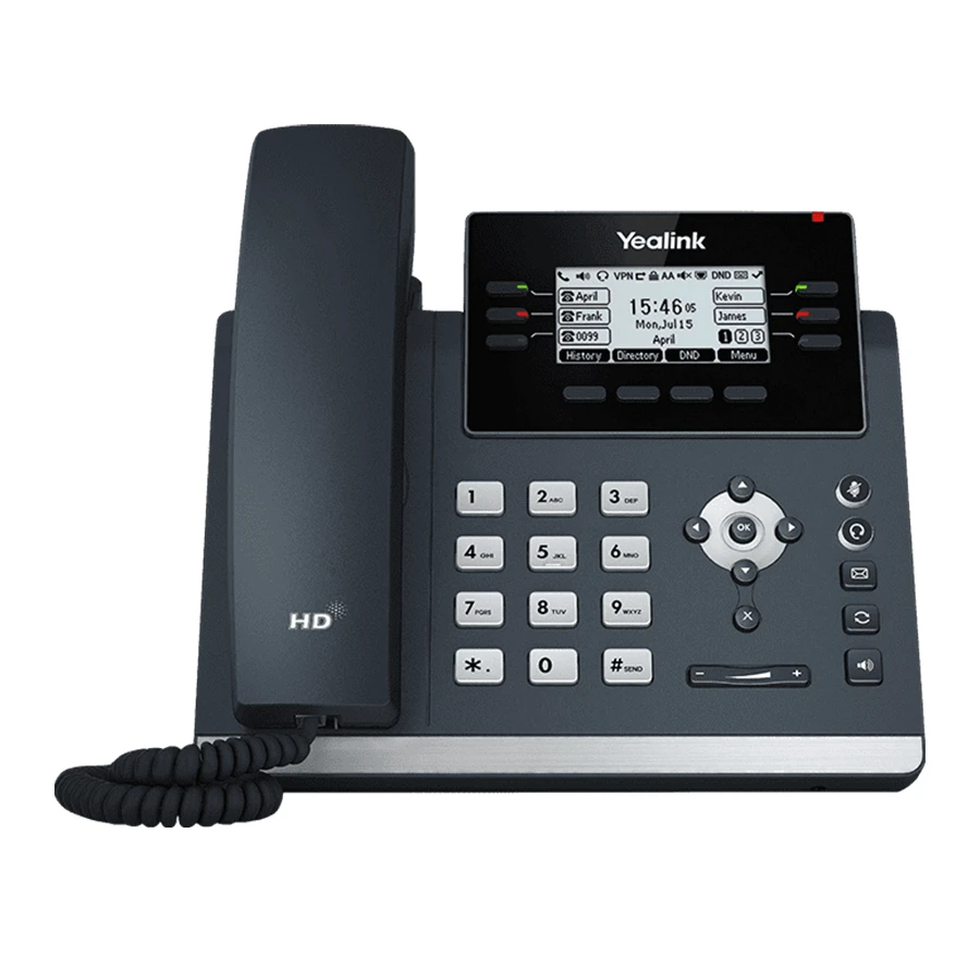 Yealink SIP-T42U IP Phone گوشی تلفن تحت شبکه یالینک